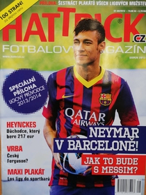 Časopis Hattrick - Neymar v Barceloně! Jak to bude s Messim? (8/2013)