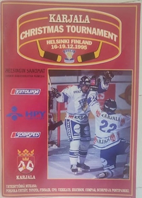 Oficiální program Karjala Christmas Tournament 1995 (finsky)