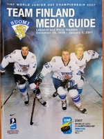 Media Guide MS U20 2007 - Tým Finska