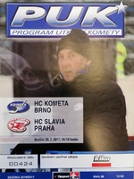 Zpravodaj HC Kometa Brno - HC Slavia Praha (20.2.2011)