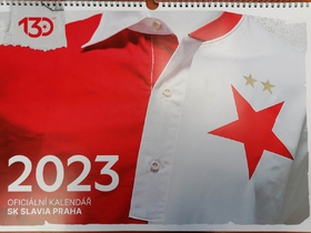 Oficiální nástěnný kalendář SK Slavia Praha 2023