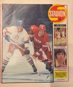 Stadión: Hokejové zápasy se SSSR patří k vrcholu sezóny (5/1985)