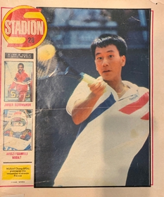 Stadión: Michael Chang vítěz tenisového MS Francie (28/1989)