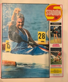 Stadión: Attila Szabó - mistr světa v závodě kajaků (39/1989)