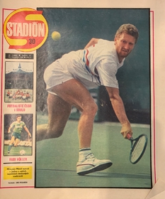 Stadión: Miloslav Mečíř jeden z největších tenisových osobností (30/1989)