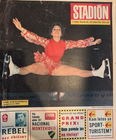 Stadión: Sonja Morgensternová, reprezentantka NDR (3/1972)