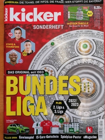 Sportmagazin Kicker: Mimořádné číslo před startem Bundesligy 2022/2023