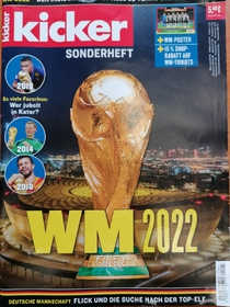 Sportmagazin Kicker: Mimořádné číslo před mistrovstvím světa 2022