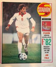 Stadión: Jan Fiala fotbalistou roku 1982 (50/1982)