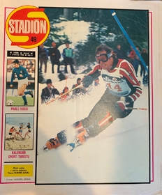 Stadión: Mistr světa v obřím slalomu Steve Mahre (49/1982)