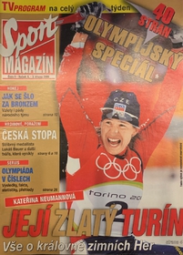 Sport magazín: Mimořádné vydání po olympijských hrách v Turíně 2006