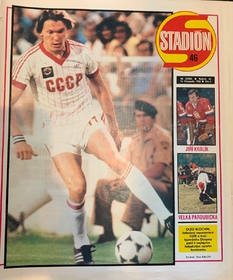 Stadión: Oleg Blochin, fotbalový reprezentant SSSR (46/1982)