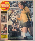 Stadión: Zdeněk Hruška, brankář reprezentace a ČKD Praha (40/1979)