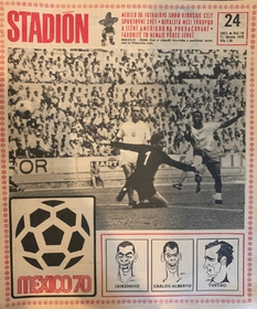 Stadión: Mexico 70 - fotbalová show vzrušuje celý svět  (24/1970)