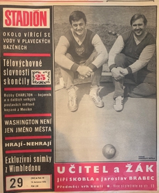 Stadión: Učitel Skobala a žák Brabec (29/1970)