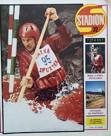 Stadión: Jan Červenka, čs. reprezentant ve vodním slalomu (32/1977)