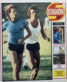 Stadión: Novozélandští běžci v přípravě na Světový pohár 77 (34/1977)