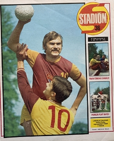 Stadión: Ladislav Salivar, reprezentant ČSSR v házené a hráč Dukly Praha (36/1977)