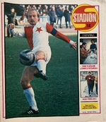 Stadión: Karel Jarolím, kapitán fotbalového mužstva pražské Slavie (14/1983)