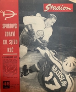 Stadión: Sportovci zdraví XII. sjezd KSČ (48/1962)