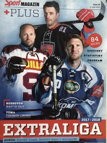 Sport magazín Plus: Mimořádná vydání před startem hokejové extraligy 2017/2018