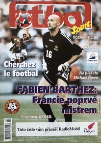 Sport Fotbal: Mimořádné vydání po mistrovství světa ve fotbale 1998