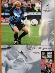 Champions League 2001/2002 Official Magazine - Group Stage 1
