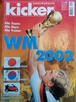 Sportmagazin Kicker: Mimořádné číslo před mistrovstvím světa 2002