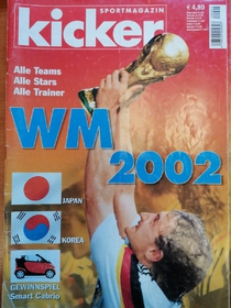 Sportmagazin Kicker: Mimořádné číslo před mistrovstvím světa 2002
