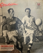 Stadión: ČSR - SSSR 1:2 (36/1958)