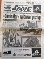 Deník Sport - Dominátor vyčaroval postup do semifinále ZOH v Naganu (19.2.1998)