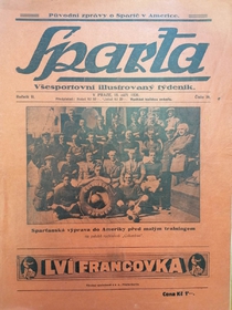Sparta - Všesportovní illustrovaný týdeník (18.9.1926)
