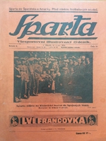 Sparta - Všesportovní illustrovaný týdeník (14.8.1926)