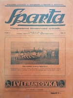 Sparta - Všesportovní illustrovaný týdeník (25.9.1926)