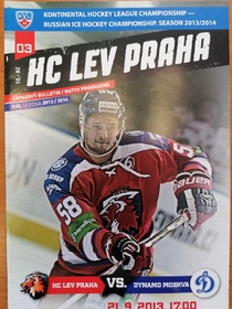 Zpravodaj HC Lev Praha - Dynamo Moskva (21.9.2013)