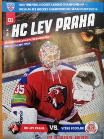 Zpravodaj HC Lev Praha - Viťaz Podolsk (17.9.2013)
